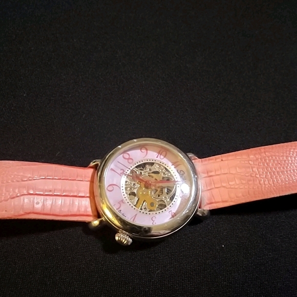 Pink Stuhrling Lady Wall Street Automatic 35mm Women's Watch Model ST-90089 - Picture 8 of 16